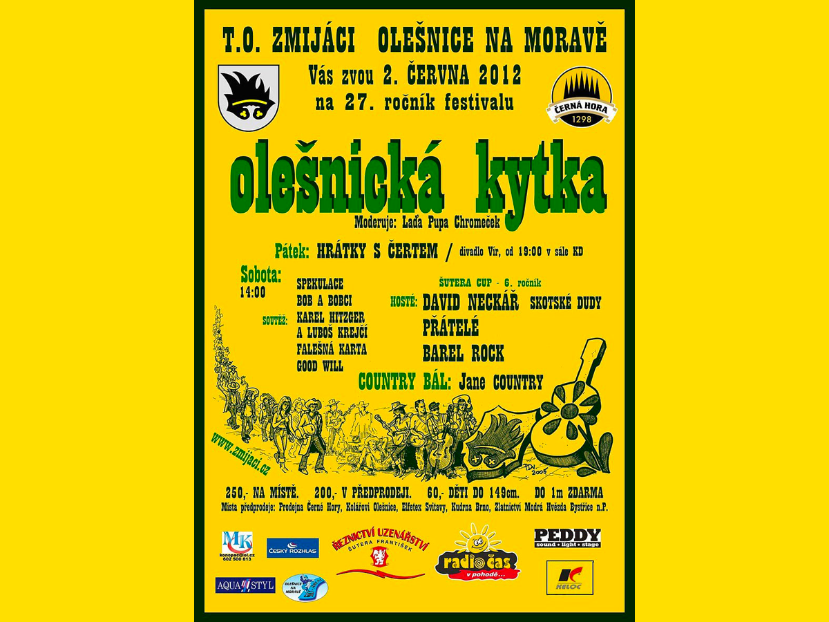 Olešnická kytka 2012
