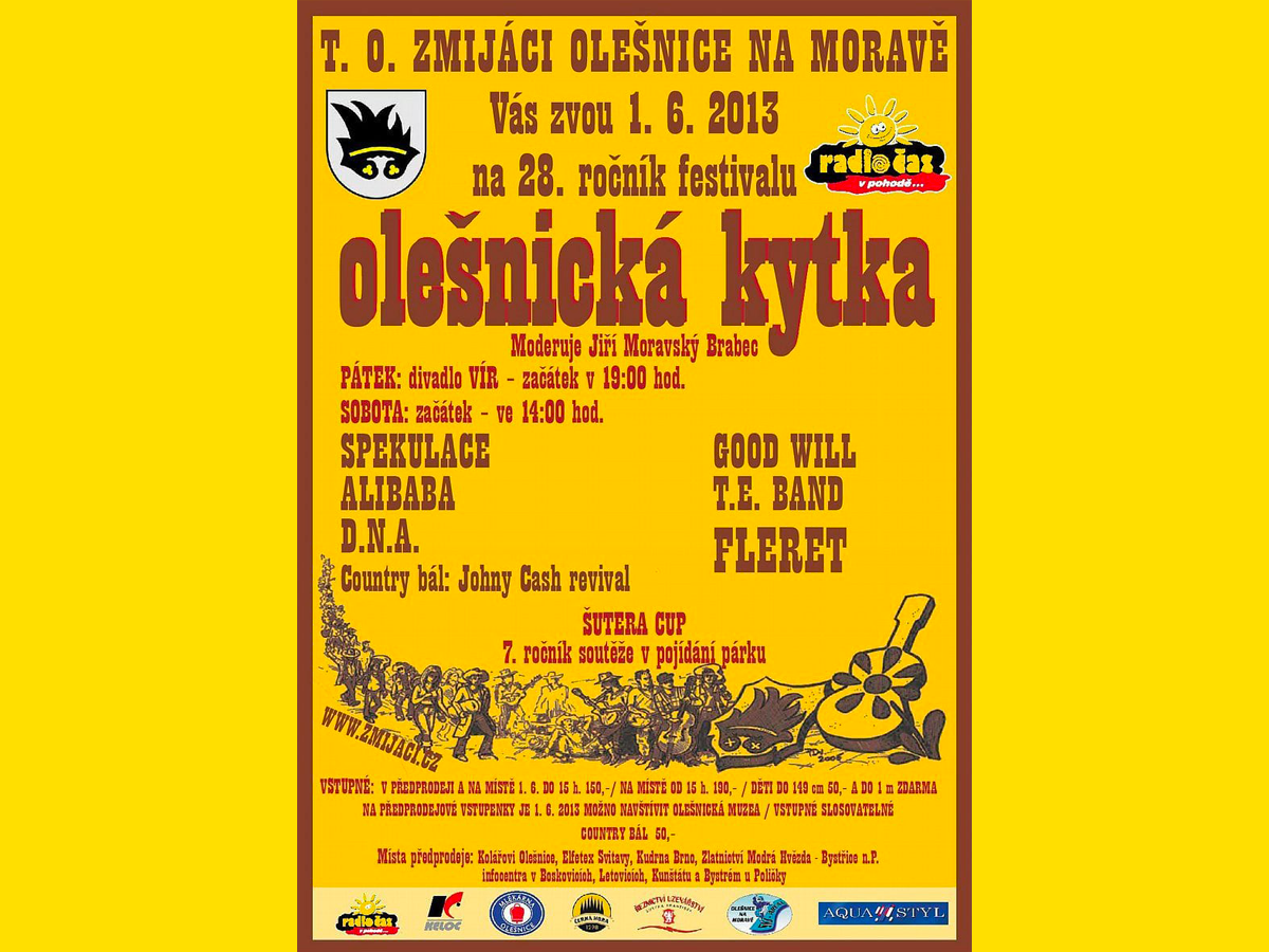 Olešnická kytka 2013