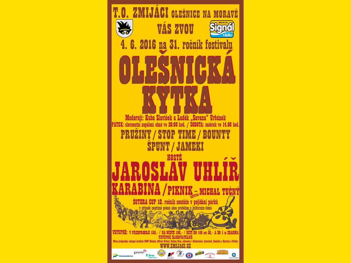 Olešnická kytka 2016