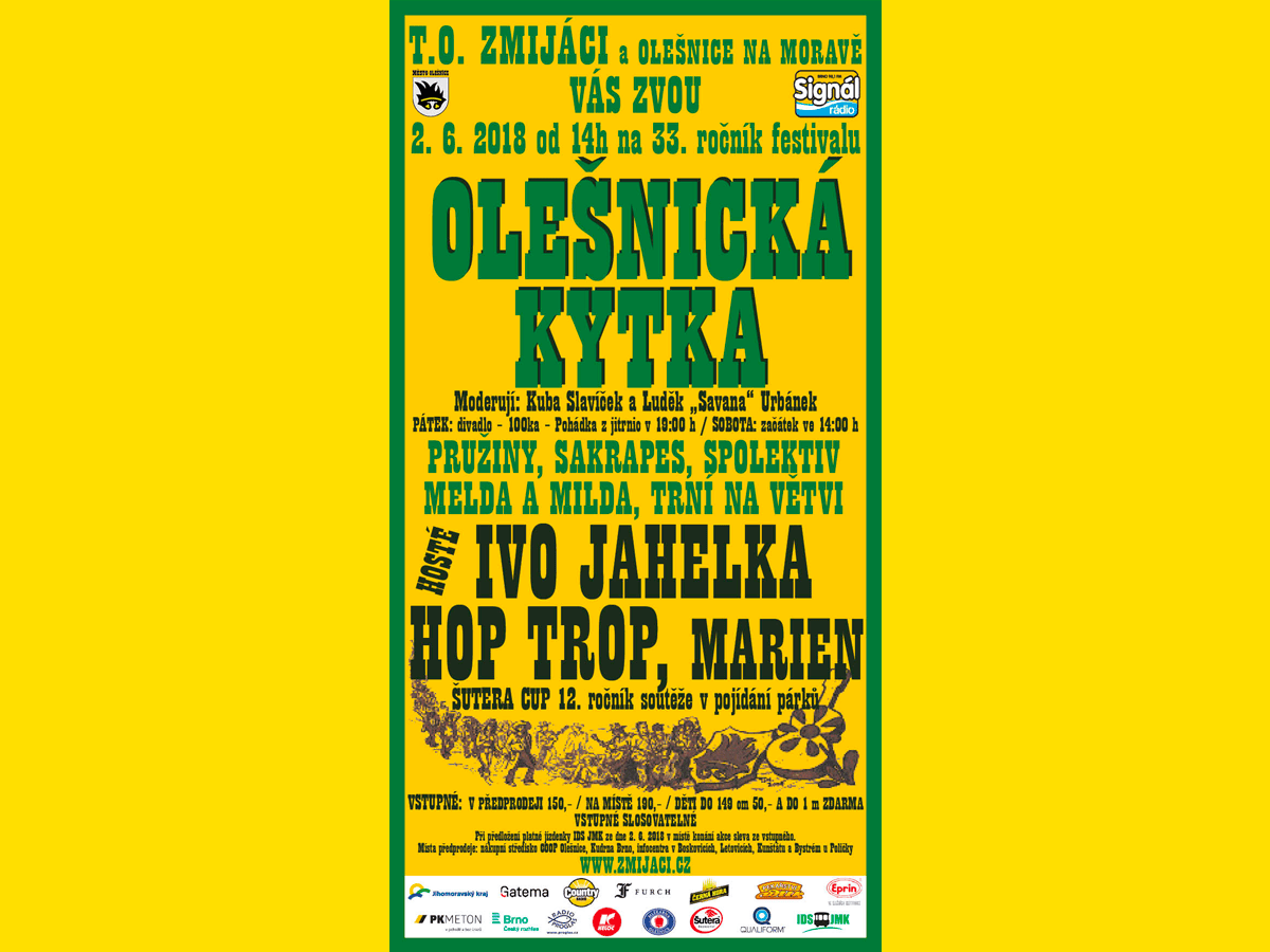 Olešnická kytka 2018