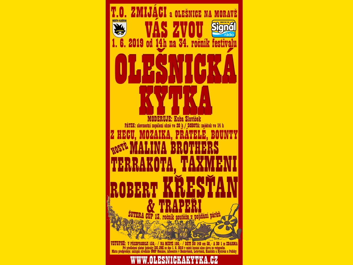 Olešnická kytka 2019